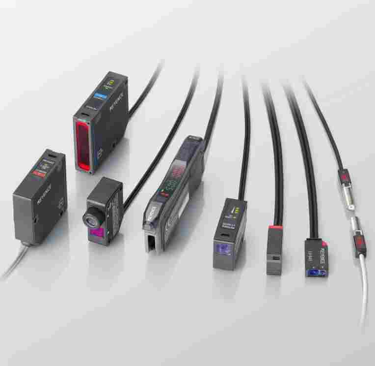 安装使用基恩士keyence数字激光传感器LV-NH300