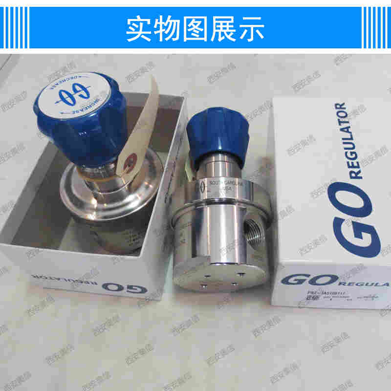 美国GO减压阀PR7-1L51Q8J112A/0-500psi 禁油 带T型手柄 流量系数CV值1.1 材质316
