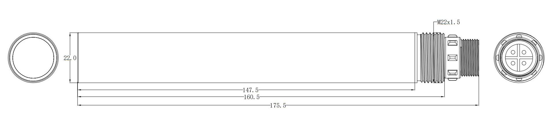 Y616-B荧光法水中油传感器-禹山传感