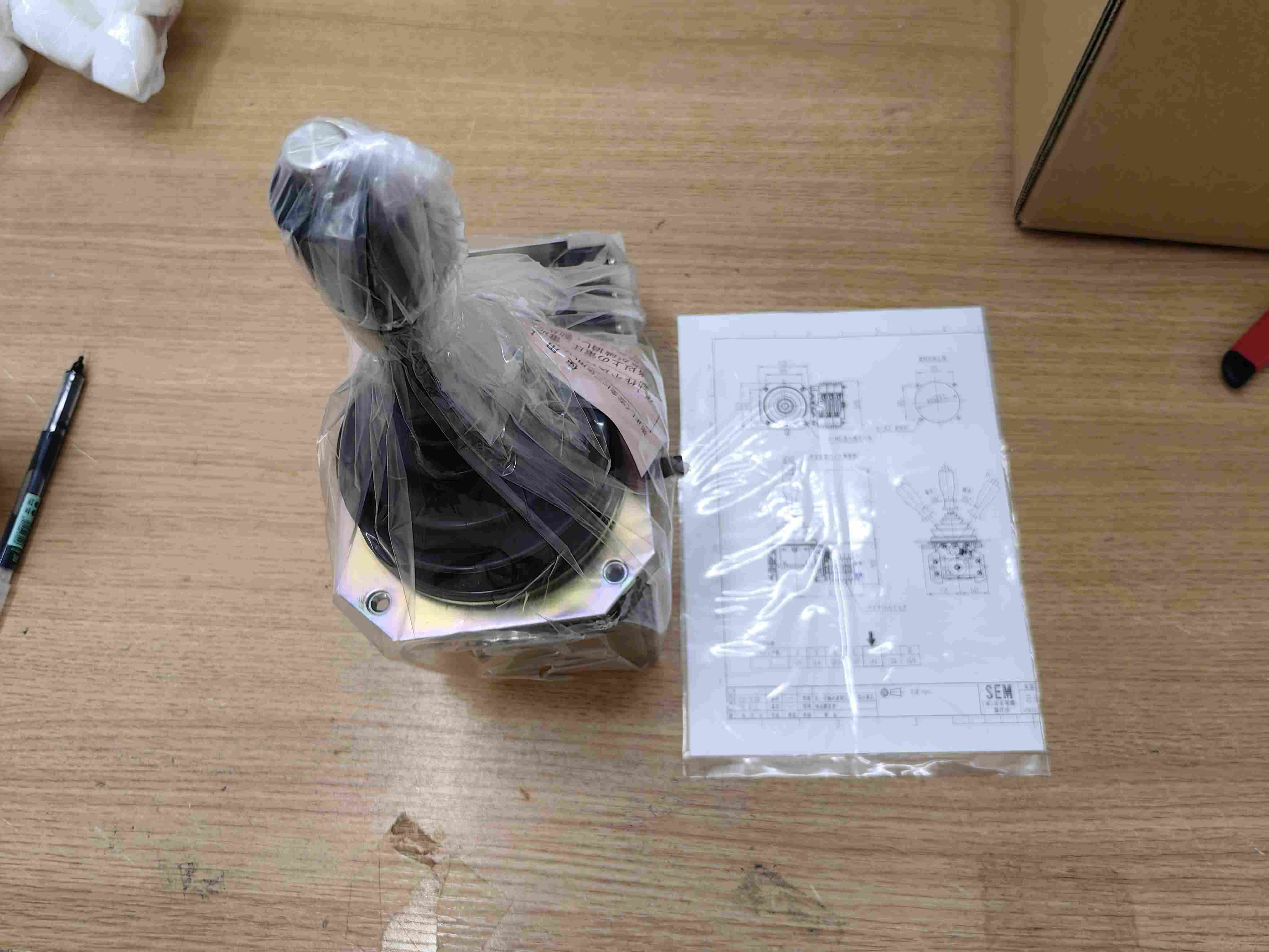 原装到货SAKAMOTO坂本操作手柄HKLU-8-6-1-HA1