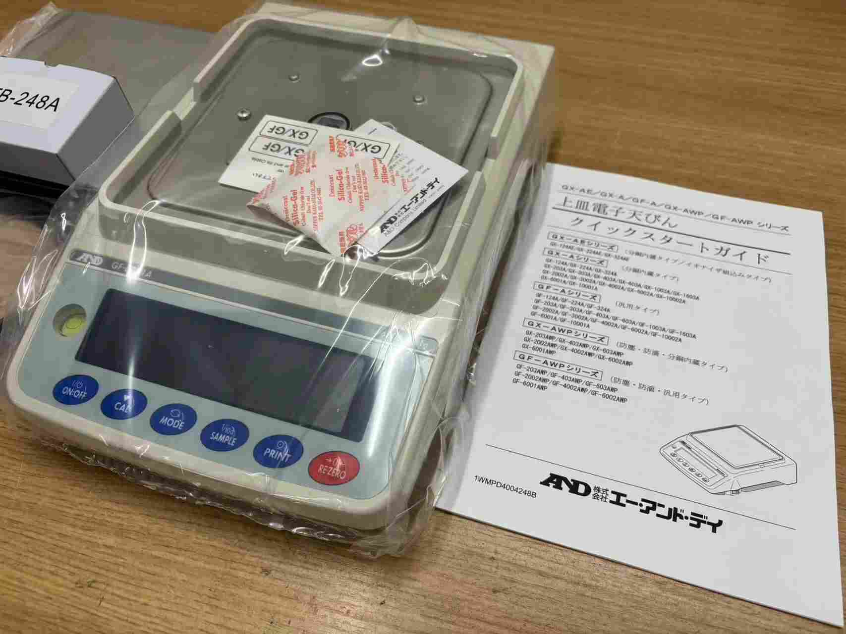 日本到货AND艾安得 电子数显分析天平 GF-6001A