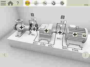 潜在危险区域的轴对中仪