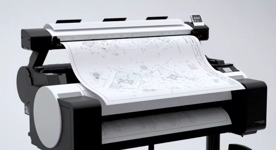 建筑图纸流畅出图-TZ5300MFP打印机