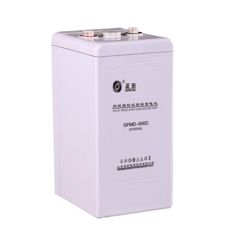 曲阜圣阳蓄电池GFMD-500C防火阻燃壳体2V500AH铅酸电池