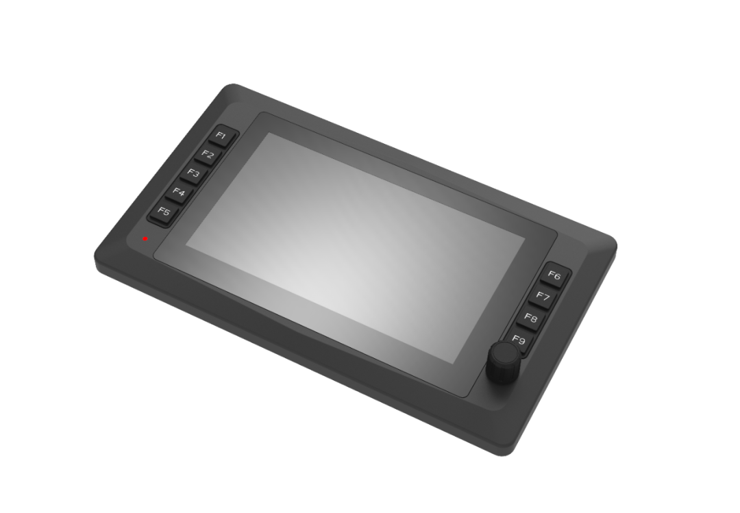硕博电子 8寸工程机械显示屏 工程车辆显示器 移动机械触摸屏
