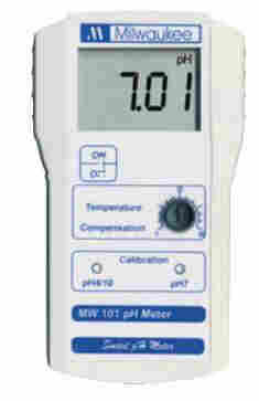 米克水质/便携式PH测试仪/酸度计 型号MW101库号D322502