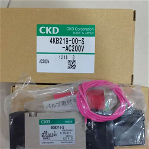 CKD喜开理电磁阀4L2-4-FHG-D3N-M6清洁维护