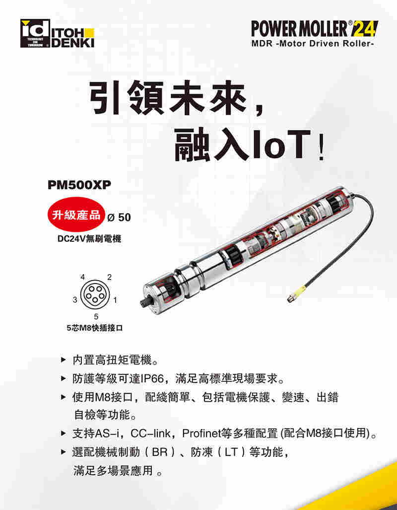 原裝*ITOHDENKEI伊東電機PM500XP型直流電滾筒