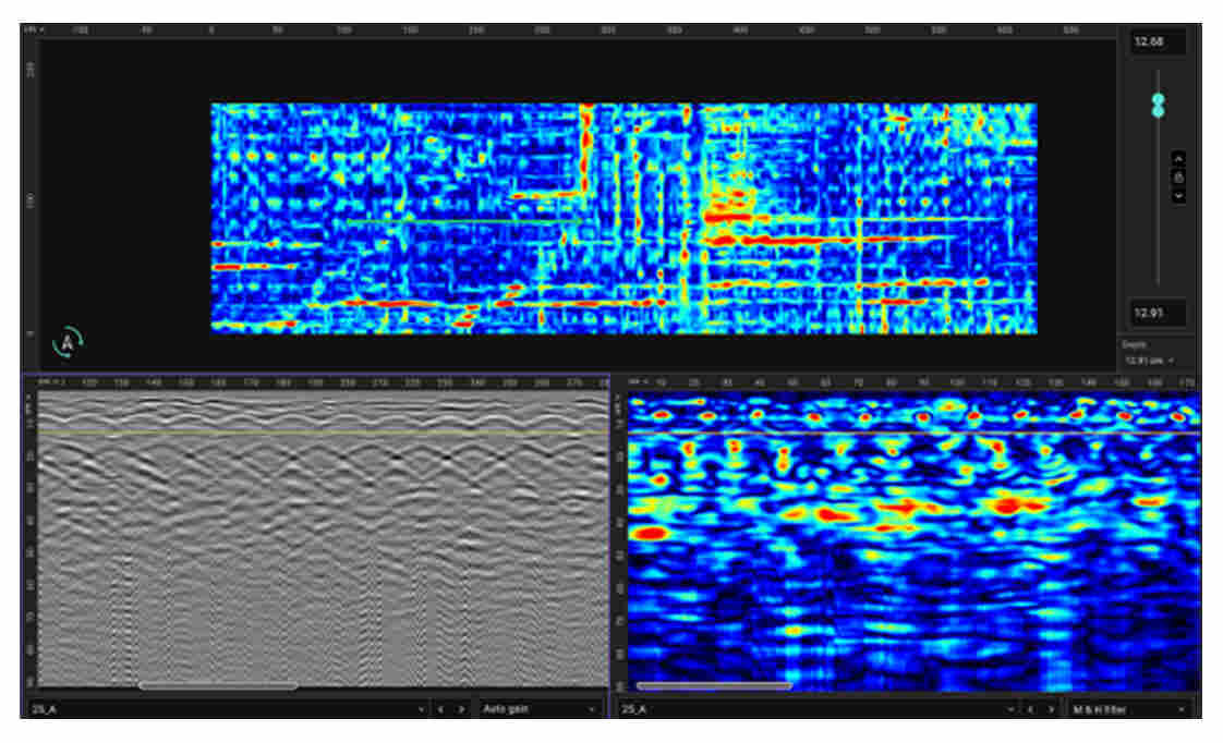 GP8100结构雷达在房建项目中的实际应用
