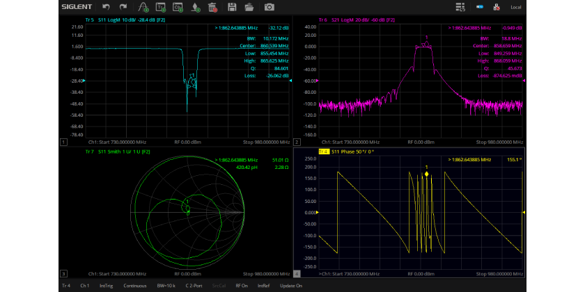 国产矢量网络分析仪SNA5000X-E系列