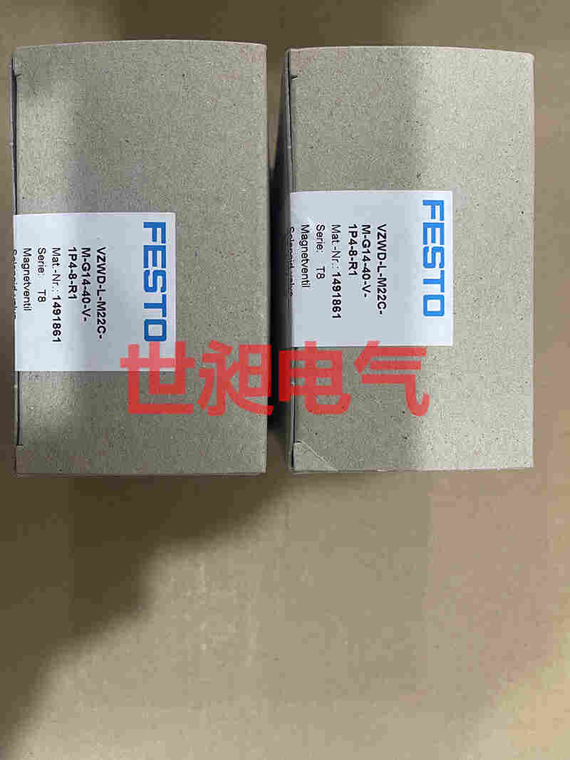 德国FESTO费斯托电磁阀VZWD-L-M22C-M-G14-40-V-1P4-8-R1 1491861