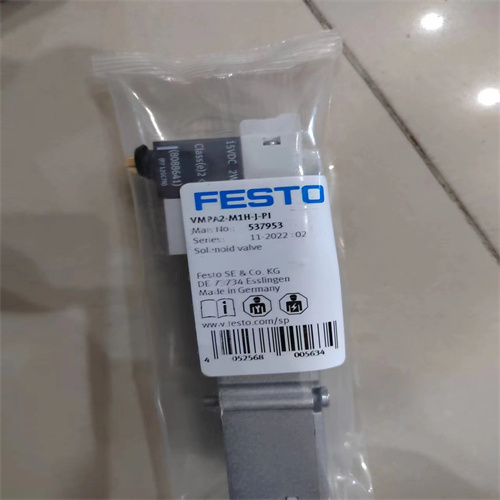 运行平稳FESTO费斯托电磁阀VSVA-B-M52-MH-A2-1R5L