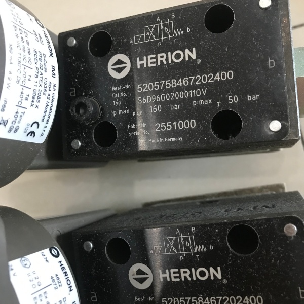 着重介绍HERION海隆电磁阀S6S10G02000160V