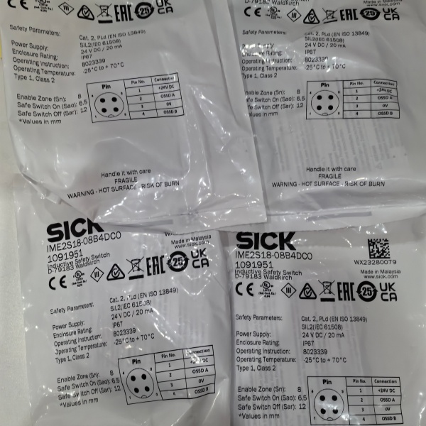 SICK施克接近传感器IME08-1B5PSZW2S规格说明