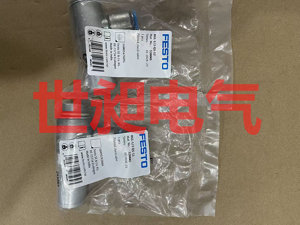 原装现货供应FESTO费斯托节流阀HGL-1/2-QS-12 530045