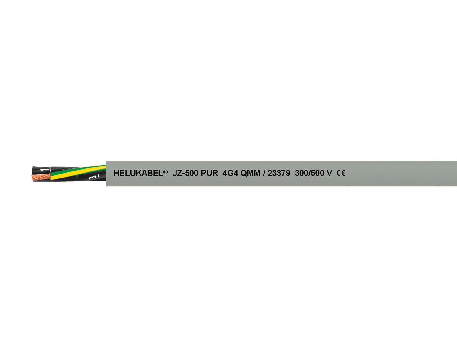 耐油性现货HELUKABEL德国JZ-500 grau 30 G 0 5 mm²电缆