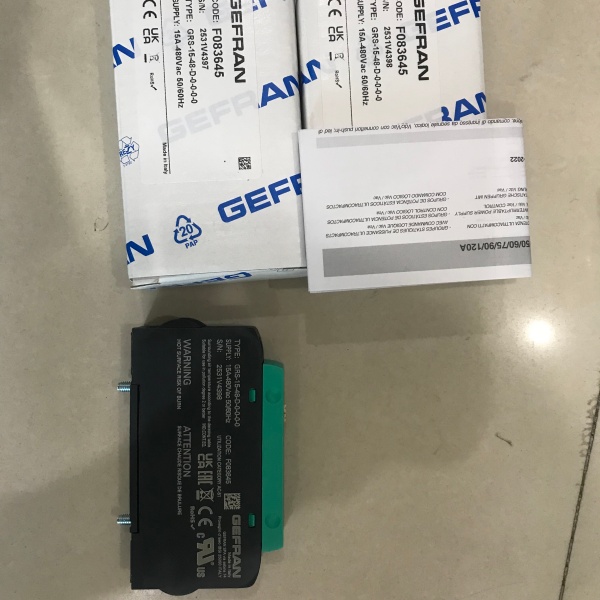 GEFRAN杰弗伦温控器600-R-R-0-1-A08 F022583注意事项