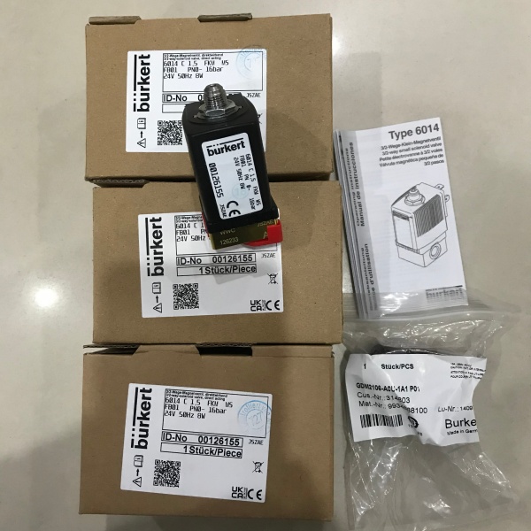 全新BURKERT宝德电磁阀125317工作环境