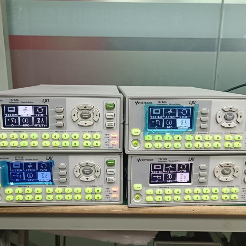 原装进口二手keysight/是德11713C衰减器开关控制器