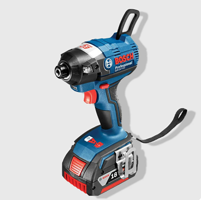 BOSCH博世进口无刷电动扳手工具锂电充电式冲击起子机GDR18V-EC充电式