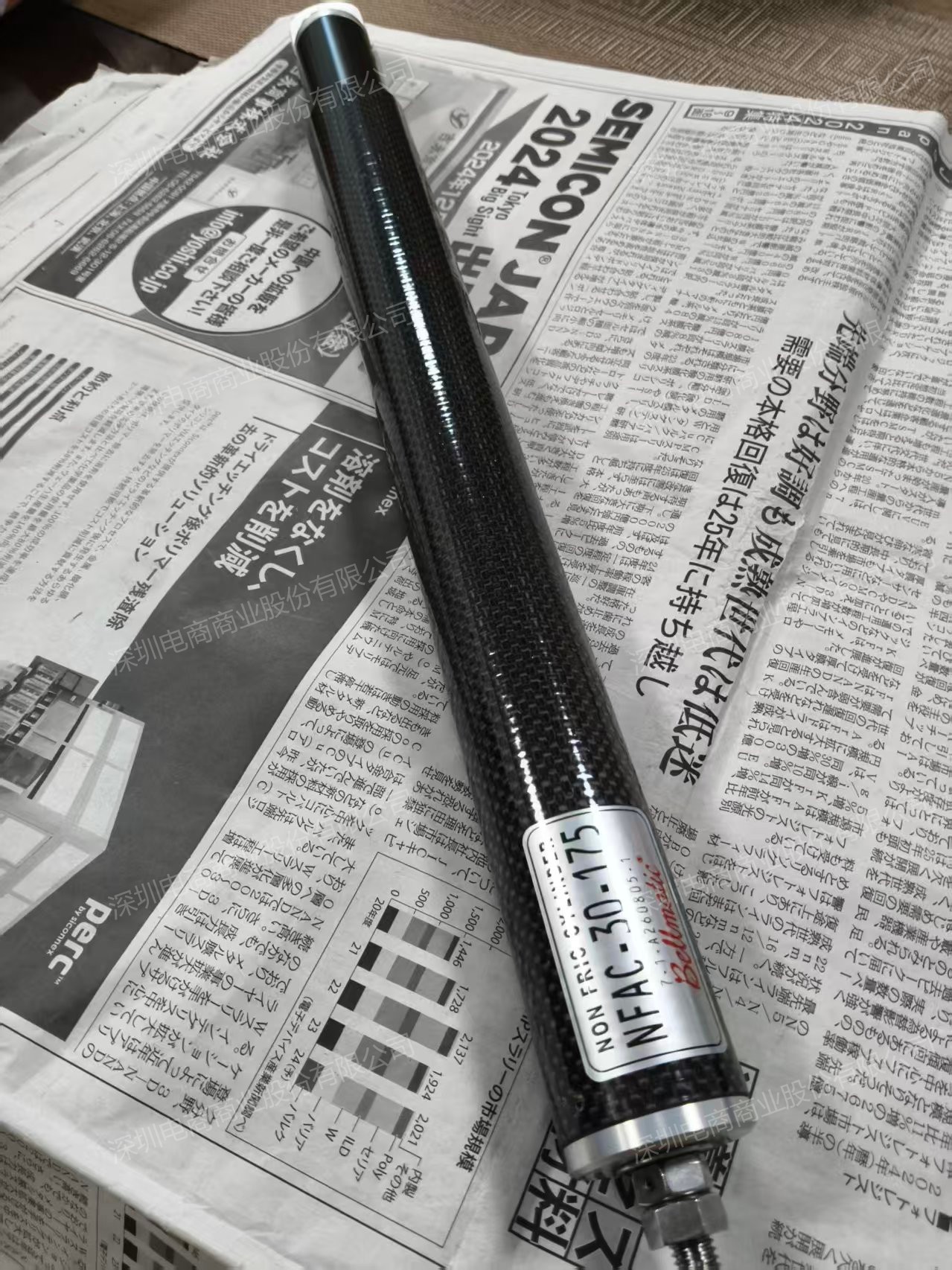 BELLMATIC NFAC30-175 气膜润滑低摩擦气缸 张力控制